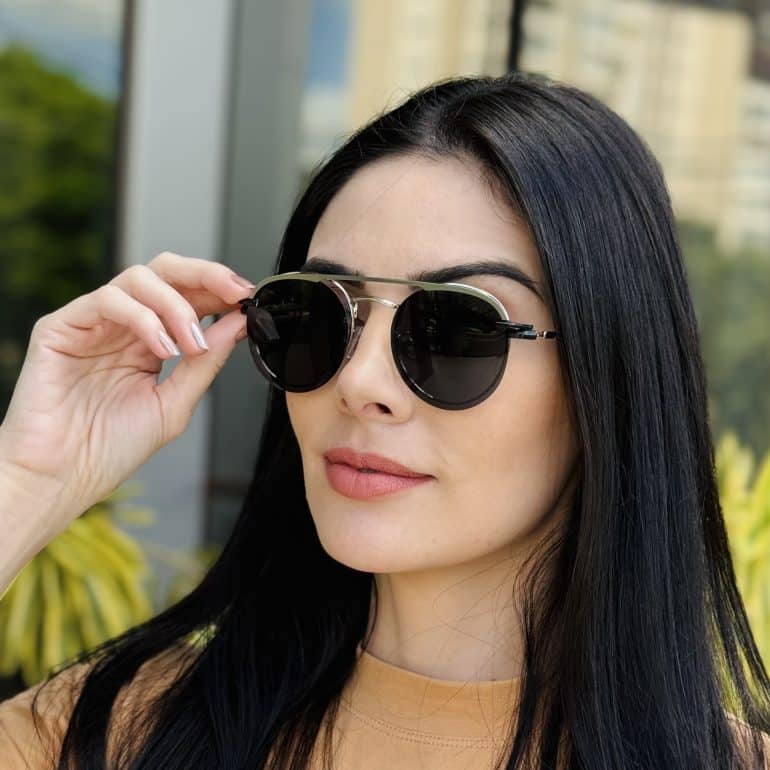 safine com br oculos 2 em 1 clip on redondo prata louise 5