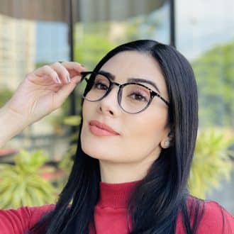 safine com br oculos 2 em 1 clip on redondo tartaruga e azul cloe 2