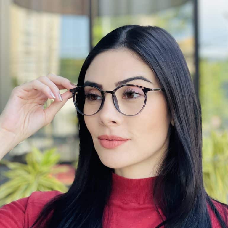 safine com br oculos 2 em 1 clip on redondo tartaruga e azul cloe 3