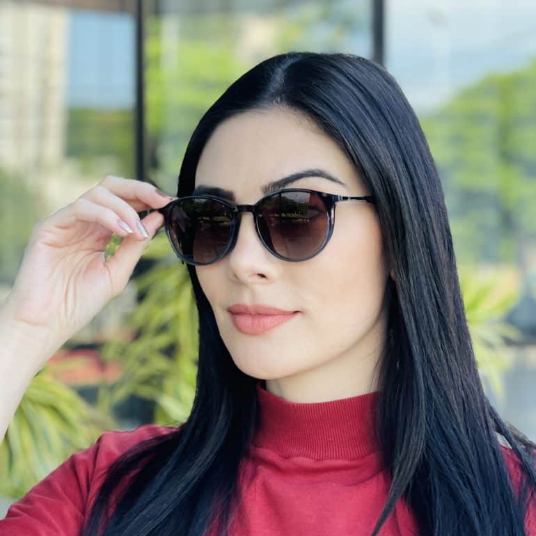 safine com br oculos 2 em 1 clip on redondo tartaruga e azul cloe 6