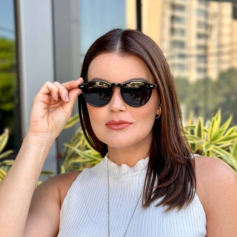 safine com br oculos 2 em 1 clip on redondo tartaruga olivia