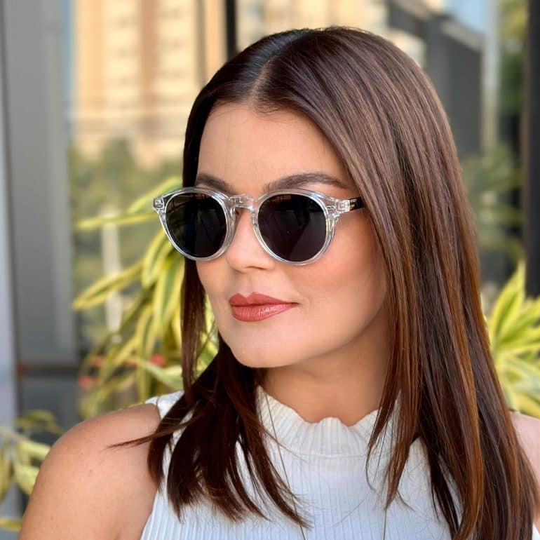 safine com br oculos 2 em 1 clip on redondo transparente olivia 2