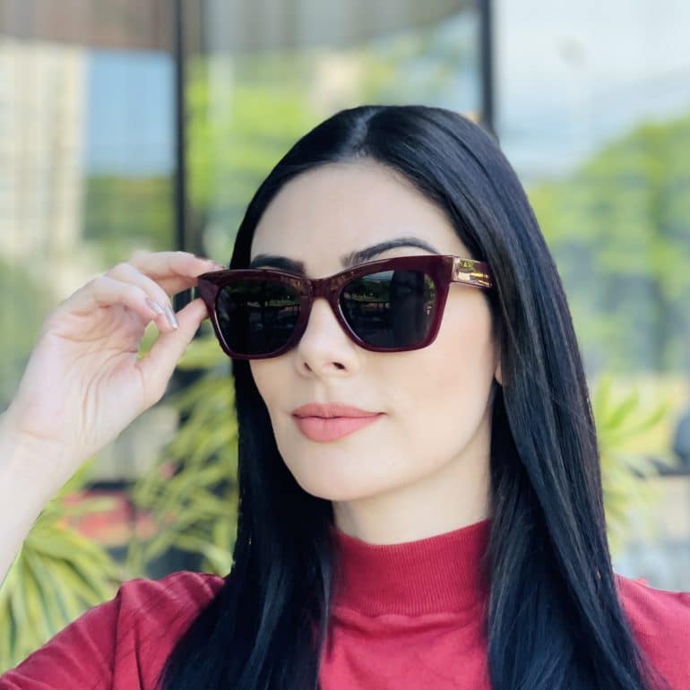 safine com br oculos de sol feminino gatinho marsala laura 3