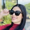 safine com br oculos de sol feminino gatinho preto laura
