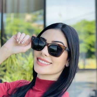 safine com br oculos de sol feminino gatinho verde laura