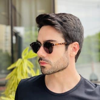 safine com br oculos de sol masculino redondo tartaruga nicolas 3