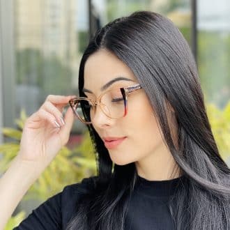 safine com br oculos feminino 2 em 1 clip on gatinho colorido melissa 3