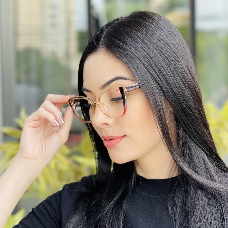 safine com br oculos feminino 2 em 1 clip on gatinho colorido melissa 3