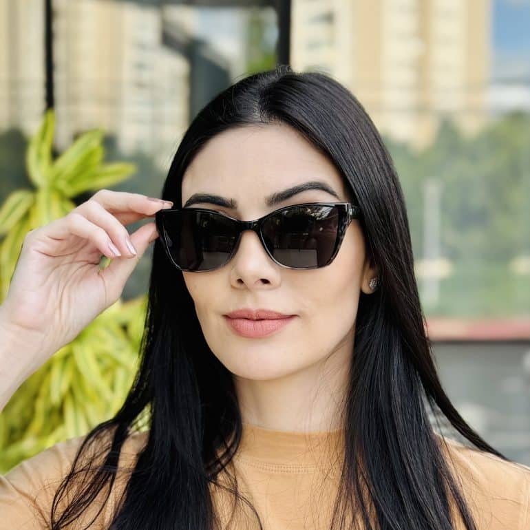 safine com br oculos feminino 2 em 1 clip on gatinho preto e tartaruga marina 6