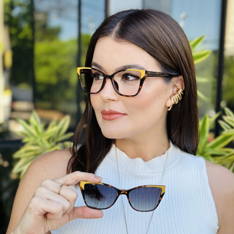 safine com br oculos feminino 2 em 1 clip on gatinho tartaruga marina 2 0 1