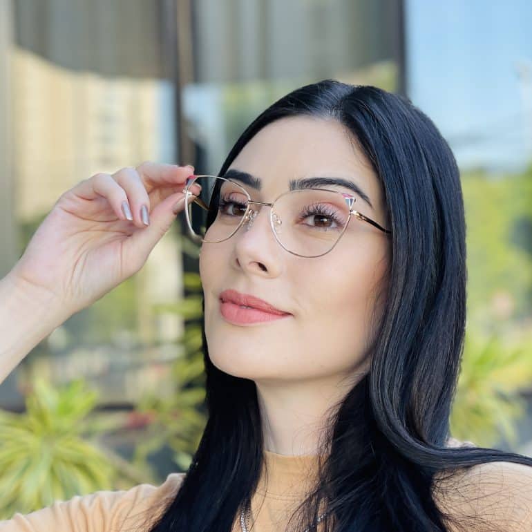 safine com br oculos 2 em 1 clip on gatinho dourado michele c2 2