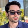 safine com br oculos de sol masculino quadrado azul anthony 3