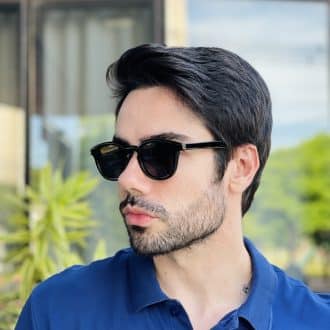 safine com br oculos de sol masculino quadrado preto james 3