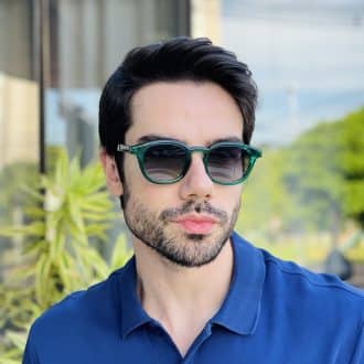 safine com br oculos de sol masculino quadrado verde james