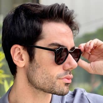 safine com br oculos de sol masculino redondo round preto 1
