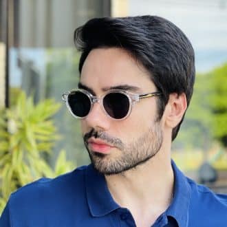 safine com br oculos de sol masculino redondo transparente denis 5