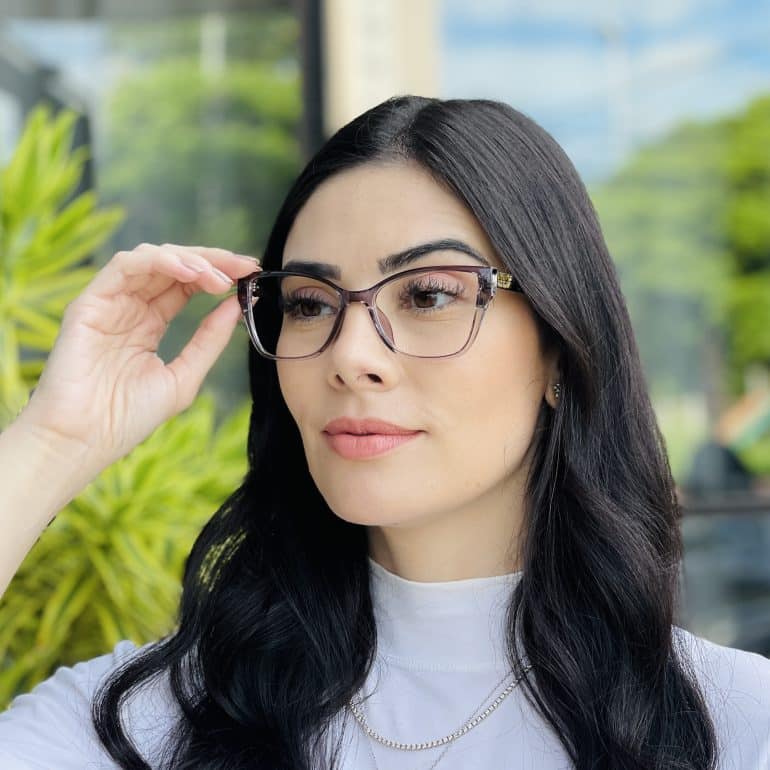 safine com br oculos feminino 2 em 1 clip on gatinho cinza nathi 1