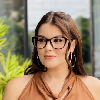 safine com br oculos feminino 2 em 1 clip on gatinho marrom cecilia 3