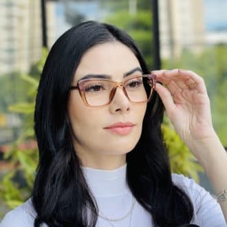 safine com br oculos feminino 2 em 1 clip on gatinho marrom maite 2