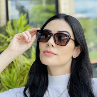 safine com br oculos feminino 2 em 1 clip on gatinho marrom maite 3