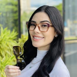 safine com br oculos feminino 2 em 1 clip on gatinho marrom maite