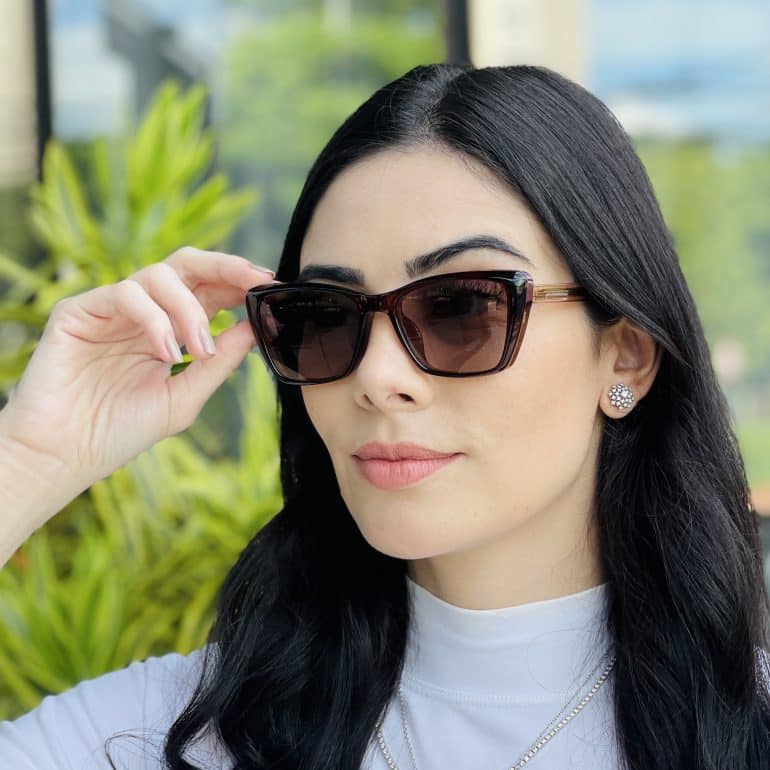 safine com br oculos feminino 2 em 1 clip on gatinho marrom maite 4