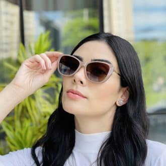 safine com br oculos feminino 2 em 1 clip on gatinho nude cecilia 3