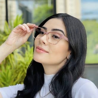 safine com br oculos feminino 2 em 1 clip on gatinho nude nathi 1