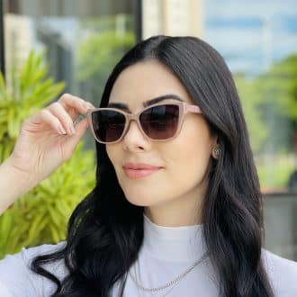 safine com br oculos feminino 2 em 1 clip on gatinho nude nathi 5