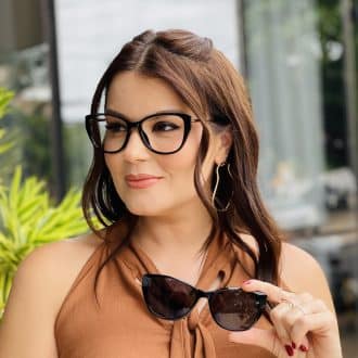 safine com br oculos feminino 2 em 1 clip on gatinho preto cecilia 1