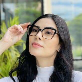 safine com br oculos feminino 2 em 1 clip on gatinho preto e rajado luci 3
