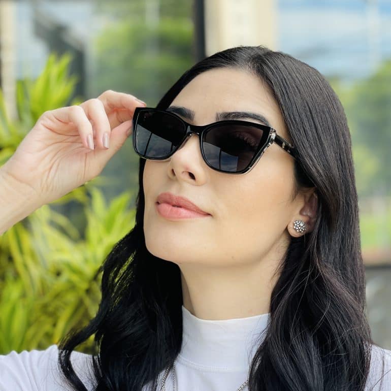 safine com br oculos feminino 2 em 1 clip on gatinho preto nathi 5
