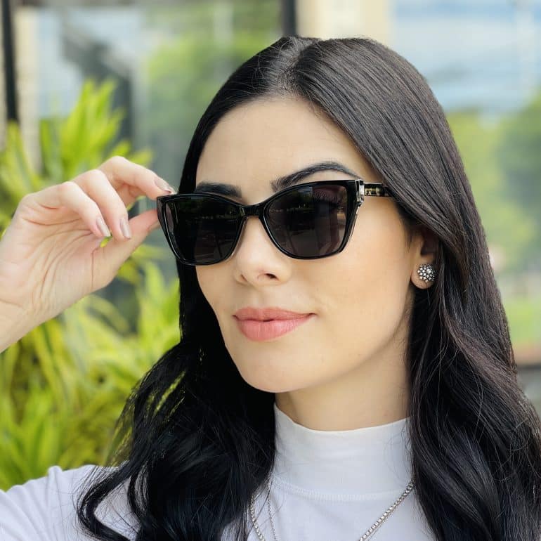 safine com br oculos feminino 2 em 1 clip on gatinho preto nathi 6