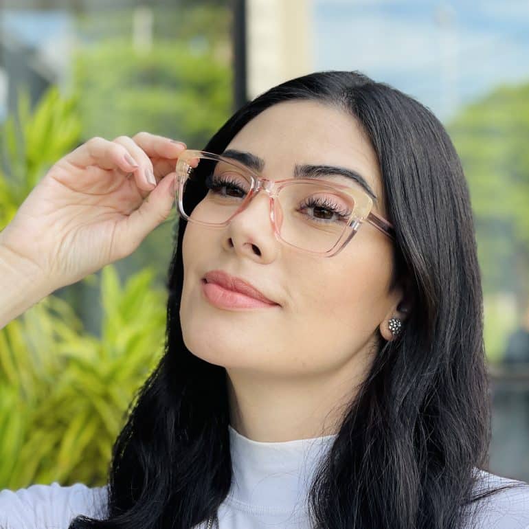 safine com br oculos feminino 2 em 1 clip on gatinho rosa maite 1