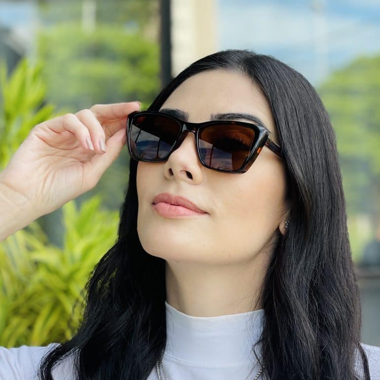 safine com br oculos feminino 2 em 1 clip on gatinho tartaruga maite 4