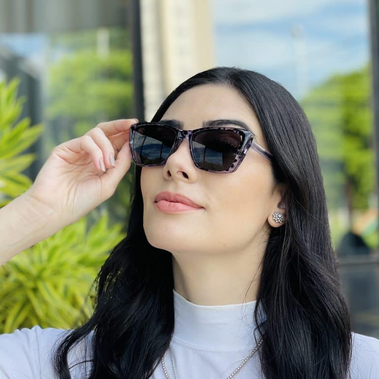 safine com br oculos feminino 2 em 1 clip on gatinho tartaruga roxo maite 3