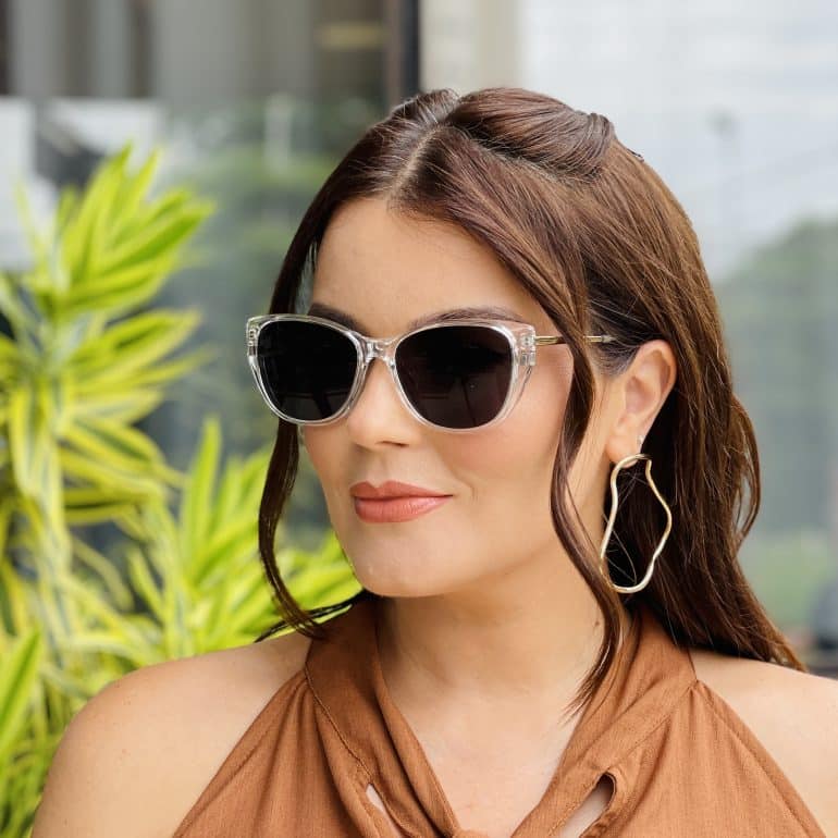 safine com br oculos feminino 2 em 1 clip on gatinho transparente cecilia 6