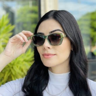 safine com br oculos feminino 2 em 1 clip on gatinho verde maite 4