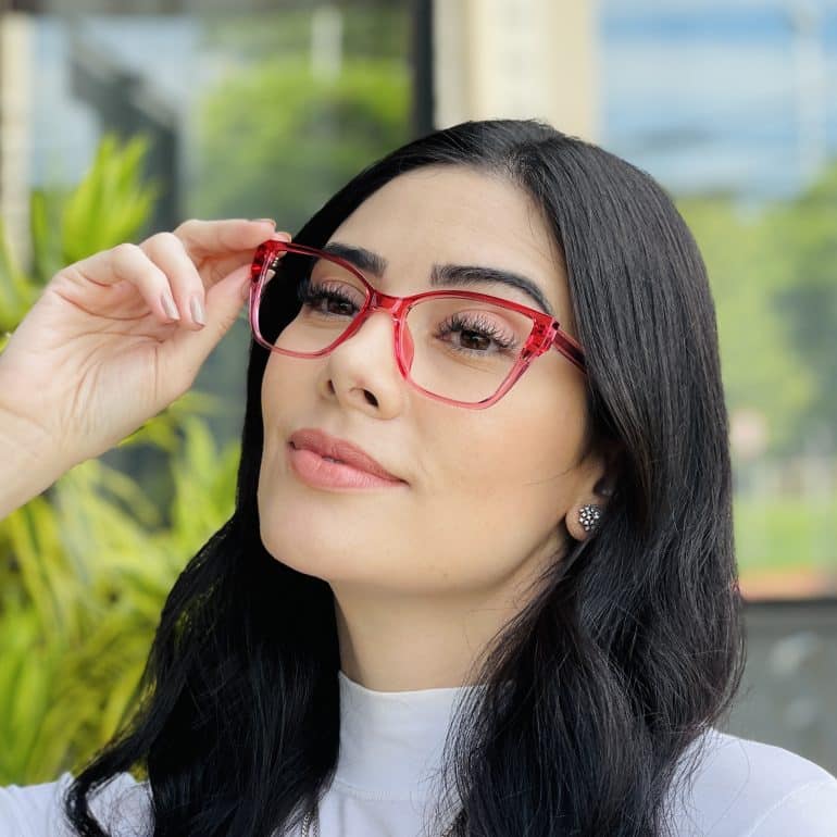safine com br oculos feminino 2 em 1 clip on gatinho vermelho nathi 1