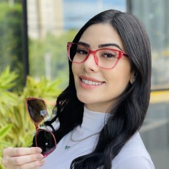 safine com br oculos feminino 2 em 1 clip on gatinho vermelho nathi