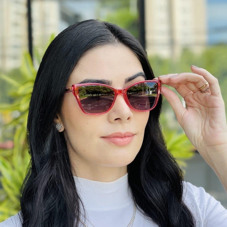 safine com br oculos feminino 2 em 1 clip on gatinho vermelho nathi 6