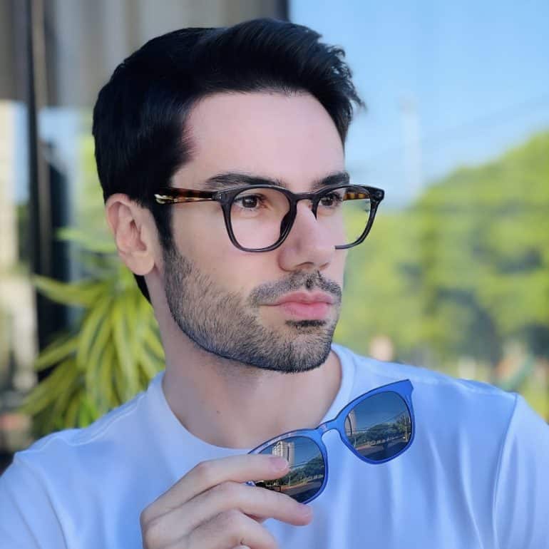 safine com br oculos 2 em 1 clip on masculino quadrado azul bruno 1
