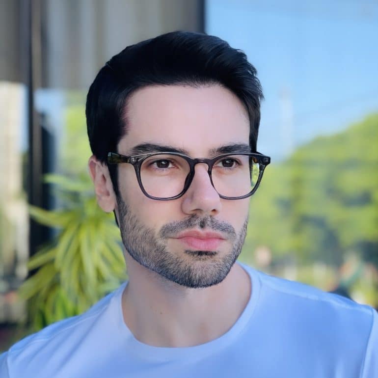 safine com br oculos 2 em 1 clip on masculino quadrado azul bruno 3