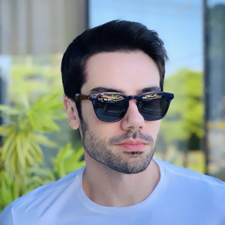 safine com br oculos 2 em 1 clip on masculino quadrado azul bruno 6
