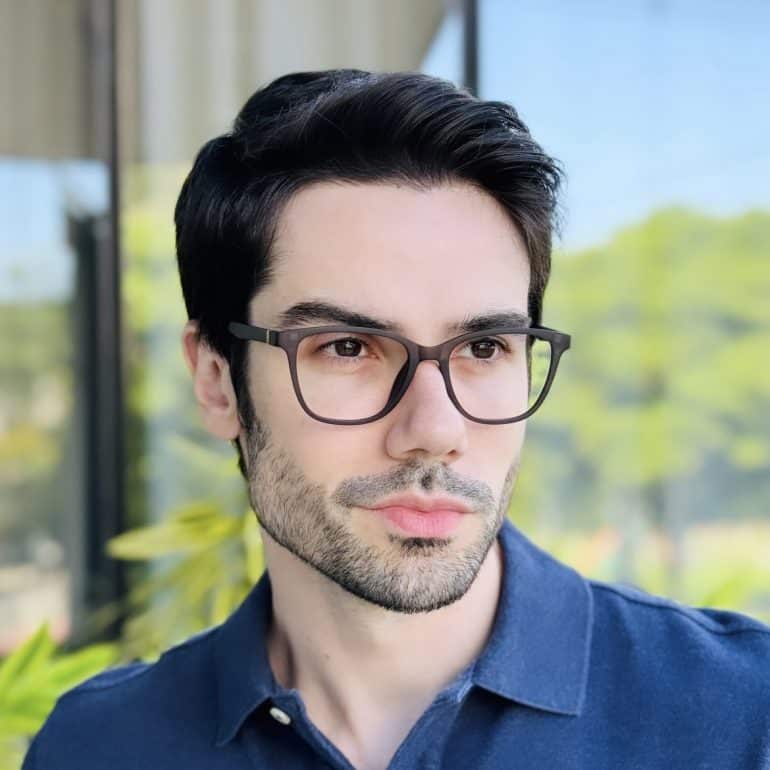 safine com br oculos 2 em 1 clip on masculino quadrado grafite caio 11