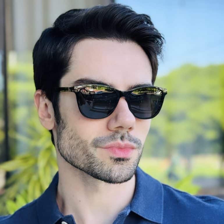 safine com br oculos 2 em 1 clip on masculino quadrado preto caio 6
