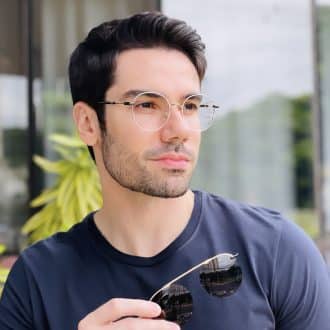 safine com br oculos 2 em 1 clip on masculino redondo branco eduardo 1