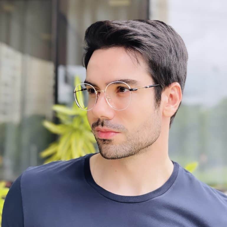 safine com br oculos 2 em 1 clip on masculino redondo branco eduardo 5