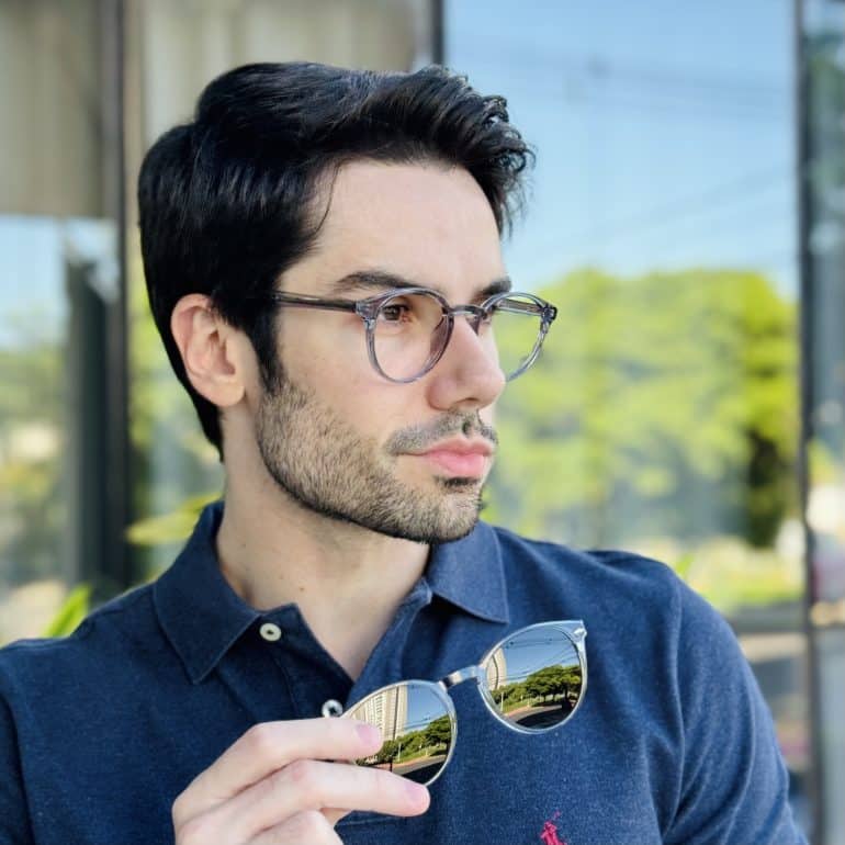 safine com br oculos 2 em 1 clip on masculino redondo cinza paulo 1