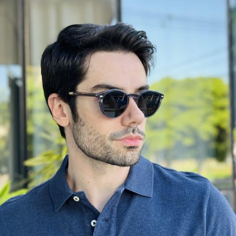 safine com br oculos 2 em 1 clip on masculino redondo cinza paulo 5